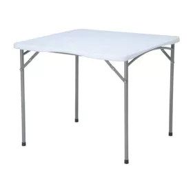   Hendi - Büféasztal, összecsukható, terhelhetőség 150kg, fehér, 870x870x740mm