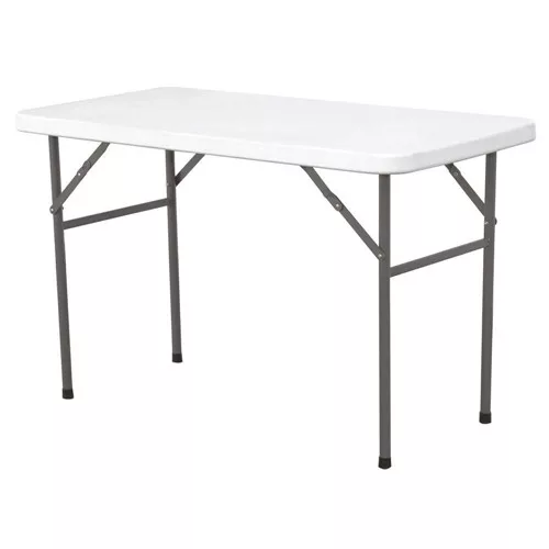 Hendi - Büféasztal, összecsukható, terhelhetőség 130kg, fehér, 1220x610x740mm