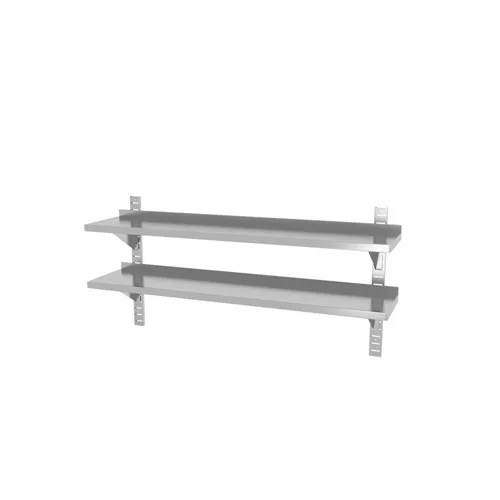 Hendi - Rm falipolc 2 szintes 1400x300x600mm