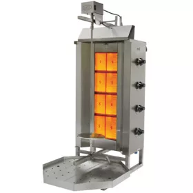   Özti - gyros sütő 4 égős felsőmotoros gázos max 80 kg húshoz - 4gd