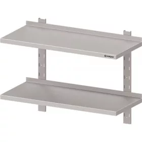   Stalgast - Rm falipolc kétszintes, konzollal 1000x300 mm összeszerelhető