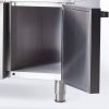 Stalgast - gáztűzhely 6 égős 1200x700x850mm, GN 1/1 légkeveréses sütővel 9717230 PB gáz