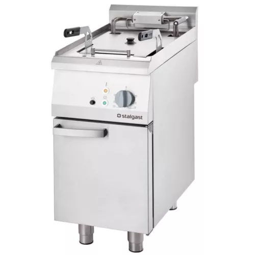 Stalgast - Olajsütő, elektromos szabadonálló 15 liter 400x700x850 mm