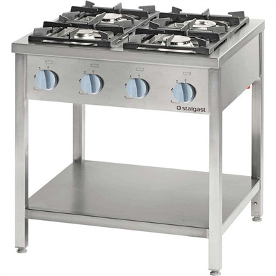 Stalgast - Professional gas stove 4 égős 800x700x850 mm 20 kW - 979511
