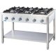 Stalgast - gáztűzhely 6 égős 1200x700x850 mm 32,5 kW - 979611 NG