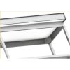 Stalgast - Rm Stainless steel table hátsó felhajtással 1000x600x850 mm összeszerelhető