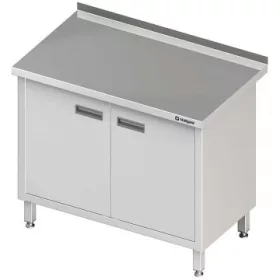   Stalgast - Rm neutrális  pult, ajtóval, hátsó felhajtással 1000x700x850 mm