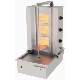   Atalay - gyros sütő 3 égős alsómotoros gázos max 40 kg húshoz - ADG3A