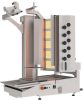 Atalay - Gyros grill robot 10 égős alsómotoros gázos max 200 kg húshoz - adr10g