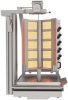 Atalay - Gyros grill robot 10 égős alsómotoros gázos max 200 kg húshoz - adr10g