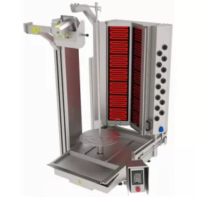   Atalay - gyros sütő robot 14 égős alsómotoros elektromos max 280 kg húshoz - ADR-14E