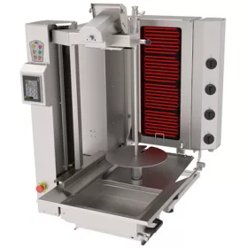   Atalay - gyros sütő robot 4 égős kompakt elektromos max 90 kg húshoz - ADR-C1-4E