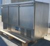 Használt - Mastercold hűtött munkaasztal 3 ajtós alsó aggregáttal