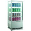 Tabletop Fridge, Refrigerated Display asztali RT-78L (fekete, zár, 2 led, mech.hsz)