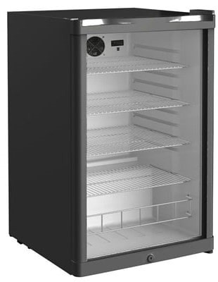 Glass door fridge DKS142BE