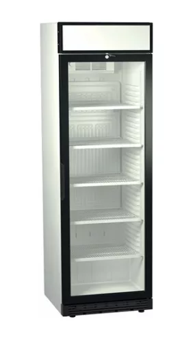 COLD- Üvegajtós hűtő megvilágított reklámfelülettel 382 liter EG395DS