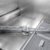 Electrolux - Glasswasher gép, 40x40 cm kosárméret, dupla falú, ürítőszivattyú, mosószer és öblítőszer adagoló, 30 kosár/óra
