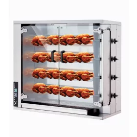 Kalitegaz - Gázos grillcsirke sütő, 20 csirkés