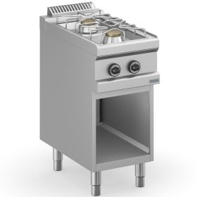   Dexion - Gáztűzhely 2 égős 400x714x850 mm szabadonálló (DXMFB74AXS)