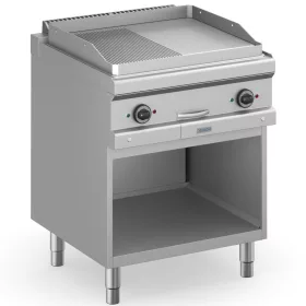   Dexion - Rostlap elektomos, sima és bordázott 400V 700x714x850 mm szabadonálló (DXMFTE77ALR)