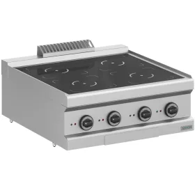   Dexion - Indukciós főzőlap 4 főzőzónával 400V 700x714x250 mm asztali (DXMIN77T-M1)