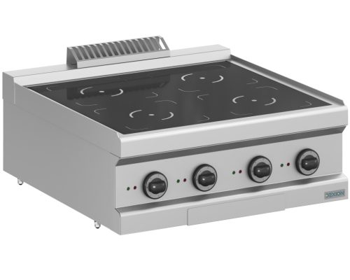 Dexion - Indukciós főzőlap 4 főzőzónával 400V 700x714x250 mm asztali (DXMIN77T-M1)
