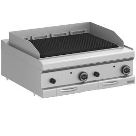   Dexion - Lávaköves grill 800x714x250 mm asztali (DXMPLG78T)