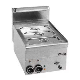   MBM - Bain Marie 3 x GN1/3, elektromos, leeresztő csappal(Minima 600)