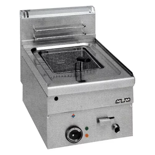 MBM - Elektromos olajsütő, fritőz, leeresztő csappal, 10 literes (Minima 600)