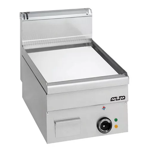 MBM - Rostlap elektromos, sima, krómozott, sütőfelület: 400x510mm (Minima 600)