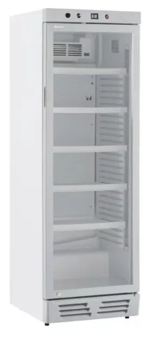 COLD - Üvegajtós hűtő, fehér, 390 liter (CL380SD)