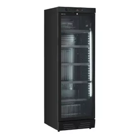 COLD - Üvegajtós hűtő, fekete, 390 liter (CL380SD) 