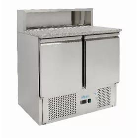   Fimar - Pizzapult - 2 ajtós beépített feltéthűtővel alsó aggregáttal