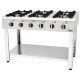Baysan - gáztűzhely 6 égős 1200x700x850 mm 32,5 kW - G40372 - FÖLDGÁZ (NG)
