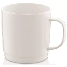 Polikarbonat bögre 250 ml. fehér