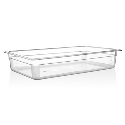 Polikarbonát Stainless Steel GN Pan 1/1 100 mm