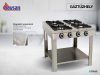 Baysan - Professional gas stove 4 égős 800x700x850 mm 30 kW - G40354