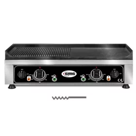 GMG - Rostlap elektromos sima 700x500 mm 2x2,5 kW - GP7050G