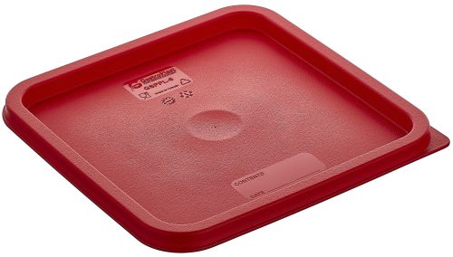Fedő 1,9 és 3,8 literes ételtároló dobozra - piros, polipropilén