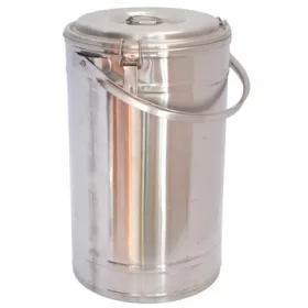 Ételszállító badella rozsdamentes dupla falú 25 literes