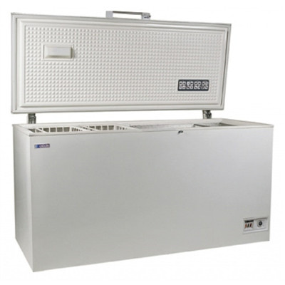 Professional chest freezer felnyitható fedeles UDD 560 BK 449 l.