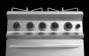 Dexion - Gáztűzhely 6 égős 400V-os elektromos sütővel 1100x730x850 mm szabadonálló (LXFB711AFEXS)