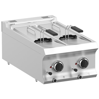 Dexion - Fryer elektromos 400V 7 + 7 literes asztali (LXFRE74T2V)