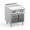 Dexion - Professional griddle gázos, bordázott 700x730x850 mm szabadonálló (LXFTBG77AR)