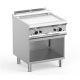 Dexion - Professional griddle gázos, bordázott 700x730x850 mm szabadonálló (LXFTBG77AR)