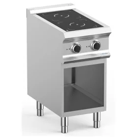   Dexion - Indukciós főzőlap 2 főzőzónával 400V 400x730x850 mm szabadonálló (LXIN74A)