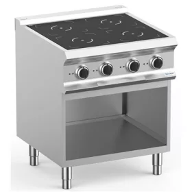   Dexion - Indukciós főzőlap 4 főzőzónával 400V 700x730x850 mm szabadonálló (LXIN77A)