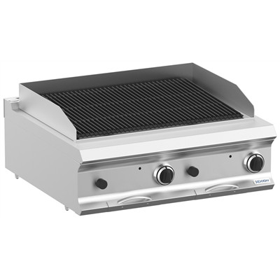 Dexion - Lávaköves grill 800x730x250 mm szabadonálló (LXPLG78T)