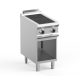 Dexion - Professional Electric Stove 2 süllyesztett szögletes égős 400V 400x730x850 mm szabadonálló (LXPQR74A)