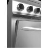 Dexion - Kerámia főzőlap 4 főzőzónával, sütővel 400V 700x730x850 mm szabadonálló (LXVC77FE)